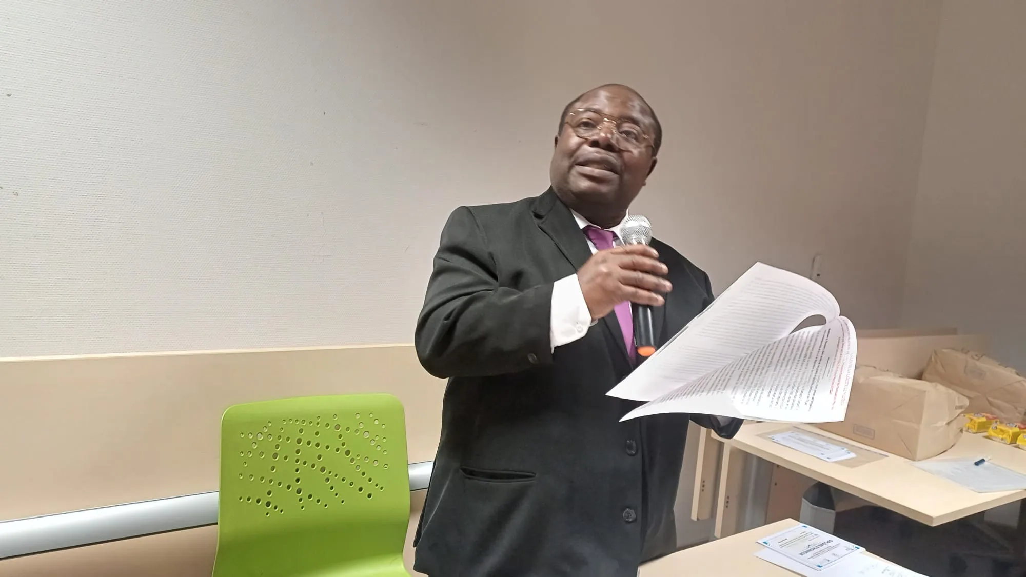 Discours du président JJN