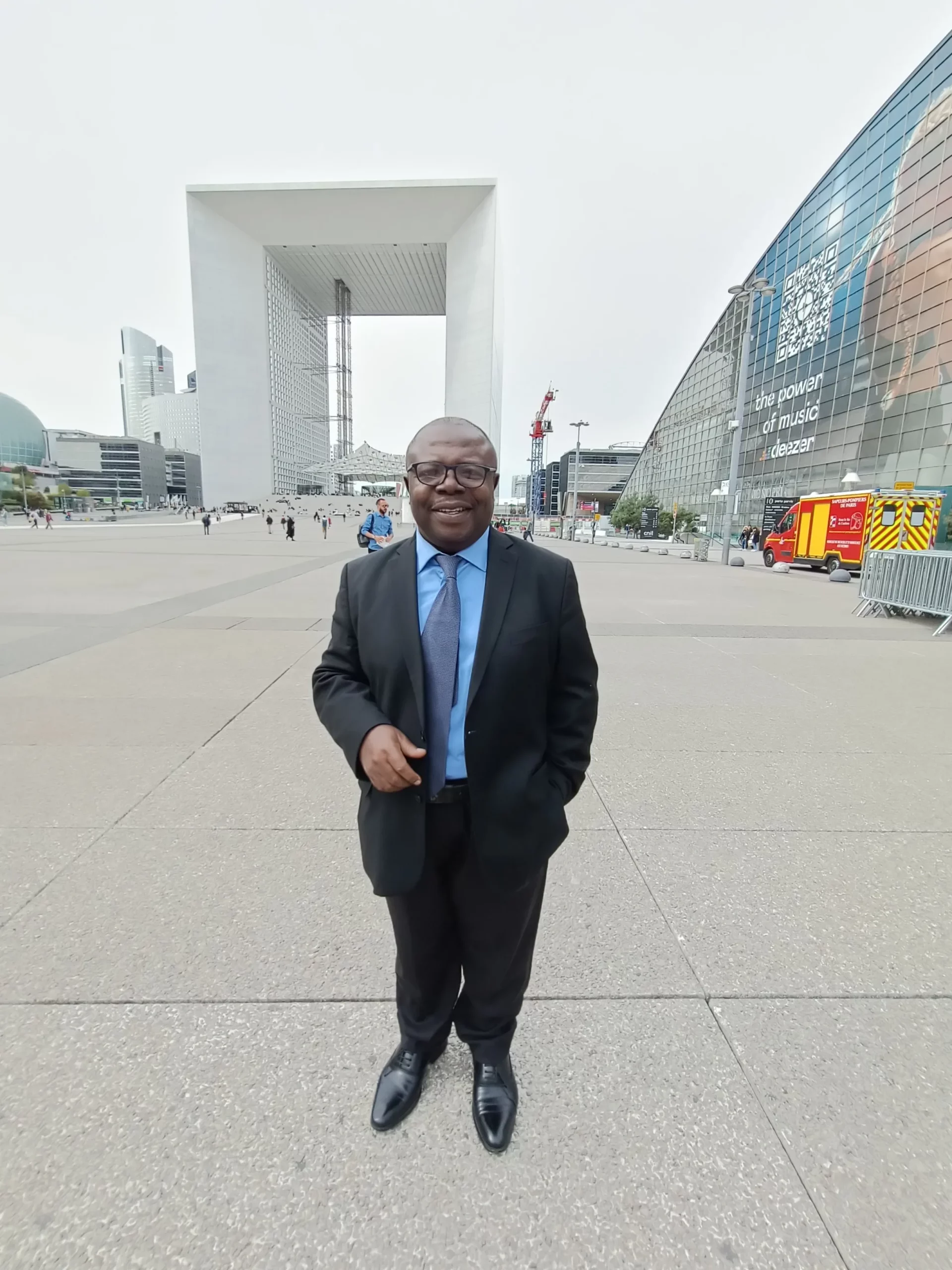 Président de l'association APECAP Jean Jacod Nyobe