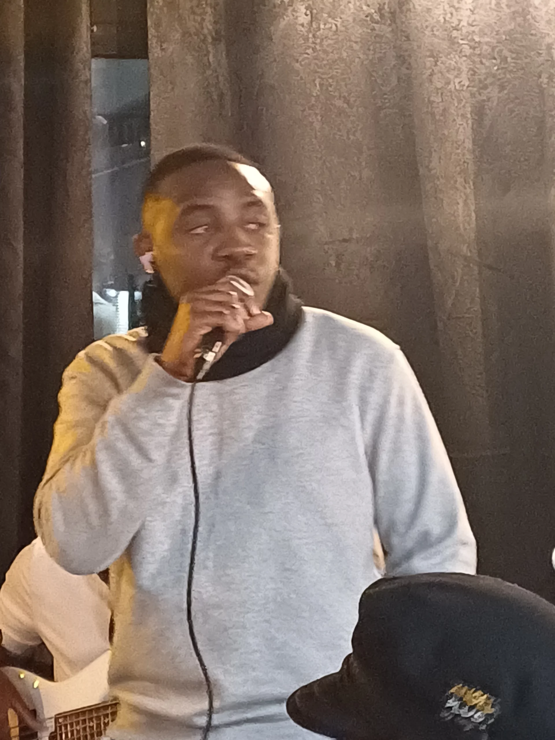 Le chanteur Jacob Hubert